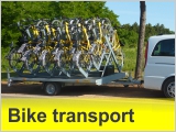 Cycling - bike taxi transport